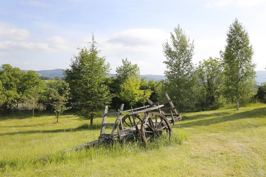 ホテル La Source Gilhodes Castelnau-de-Mandailles エクステリア 写真